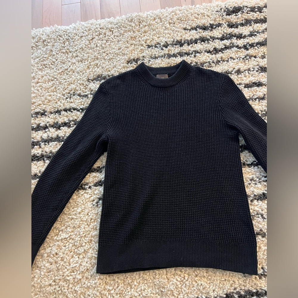 H&M black knit sweater